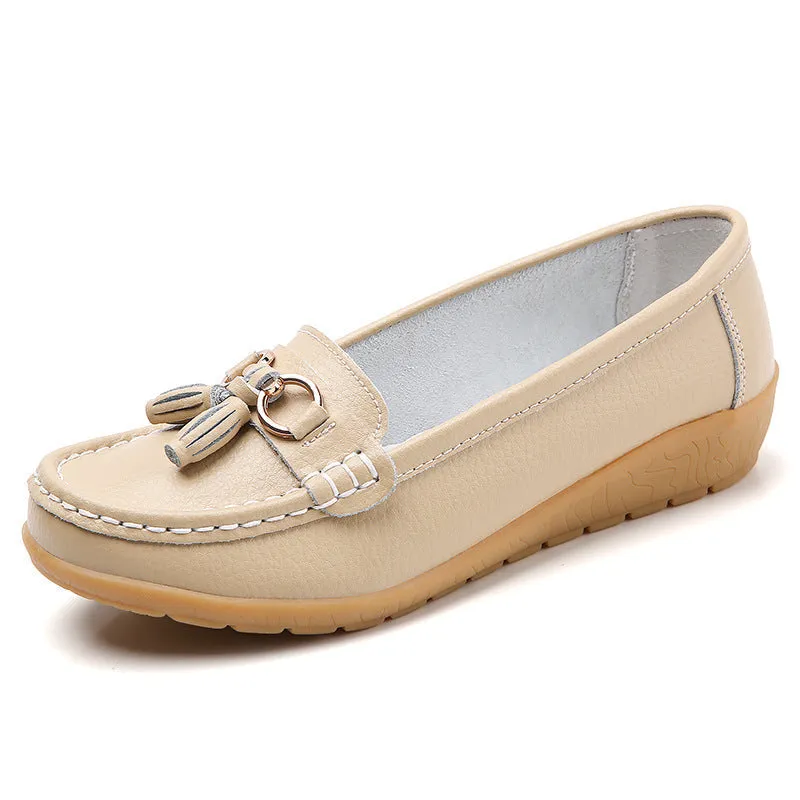 CiloolSlip on loafers Women's Real Soft Nice Shoes