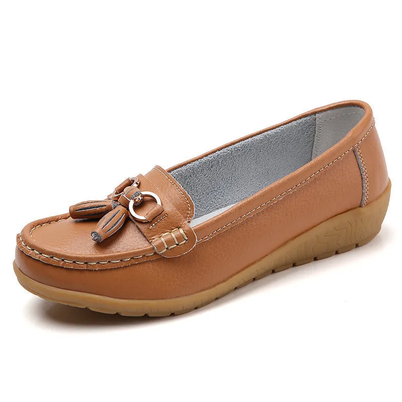 CiloolSlip on loafers Women's Real Soft Nice Shoes