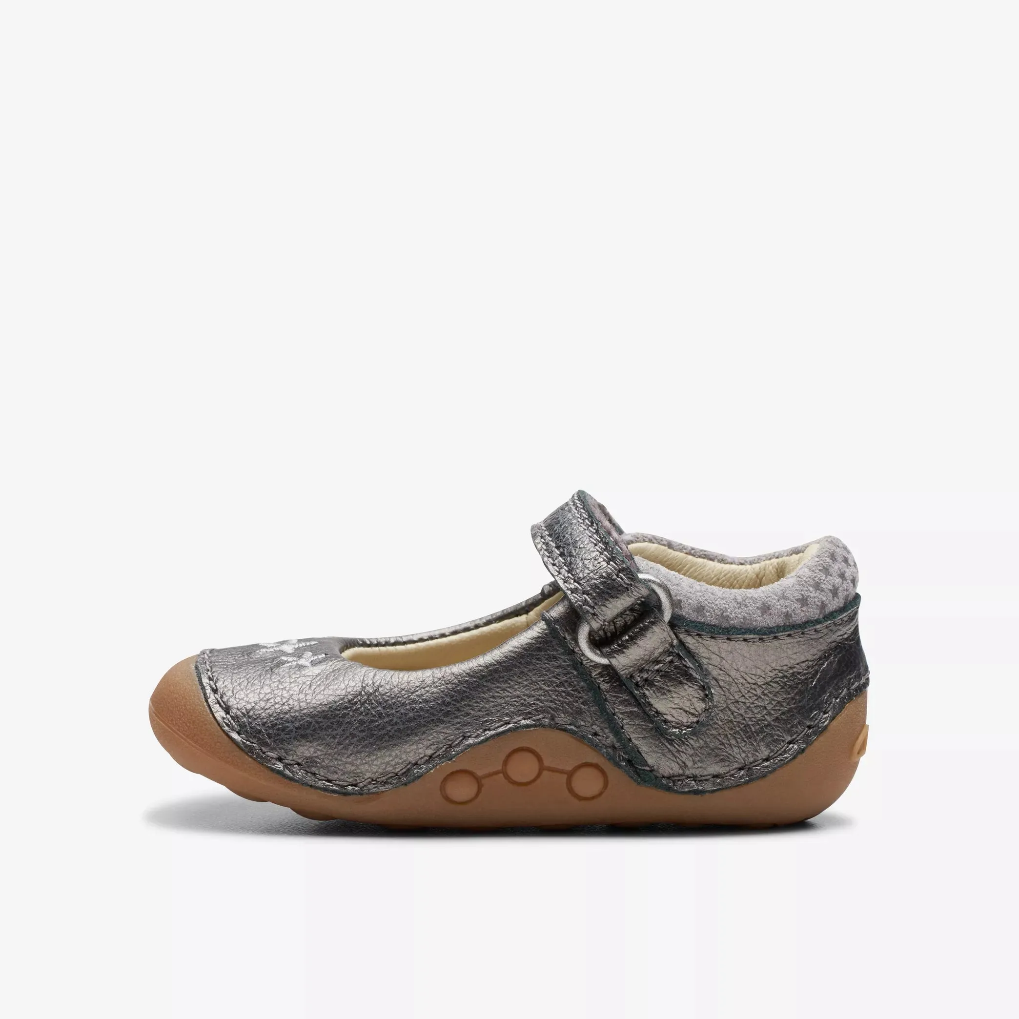 Clarks 26175372 Tiny Cosmo T Gun Metal