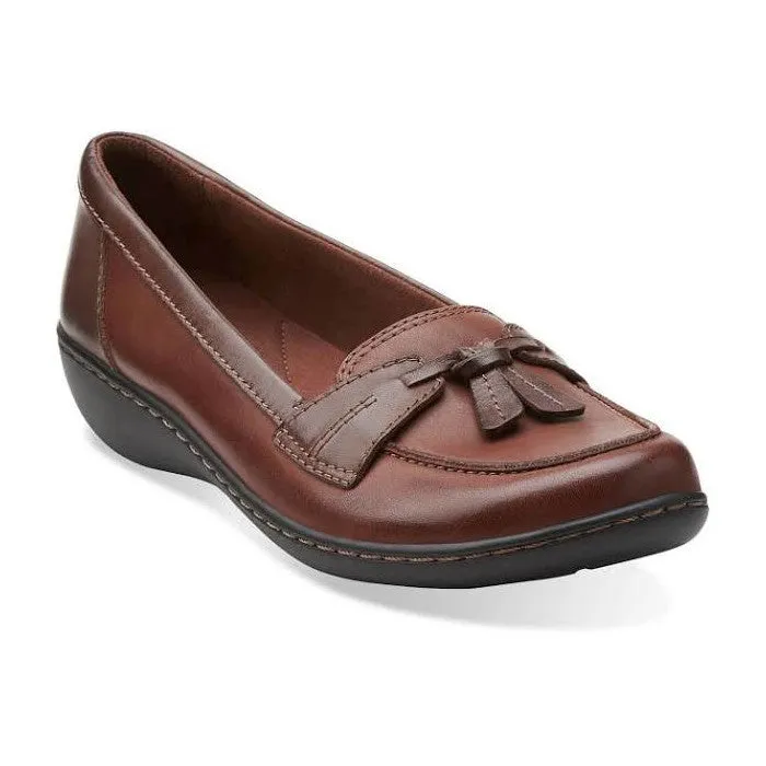 Clarks Women's Ashland Bubble Loafer - Brown