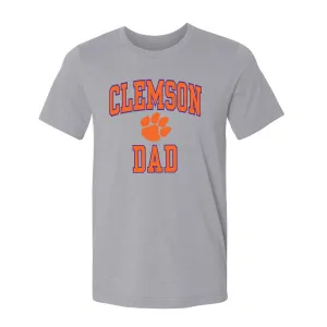 Clemson Dad 2 Color Arch & 1 Color Paw - (Multiple Colors)