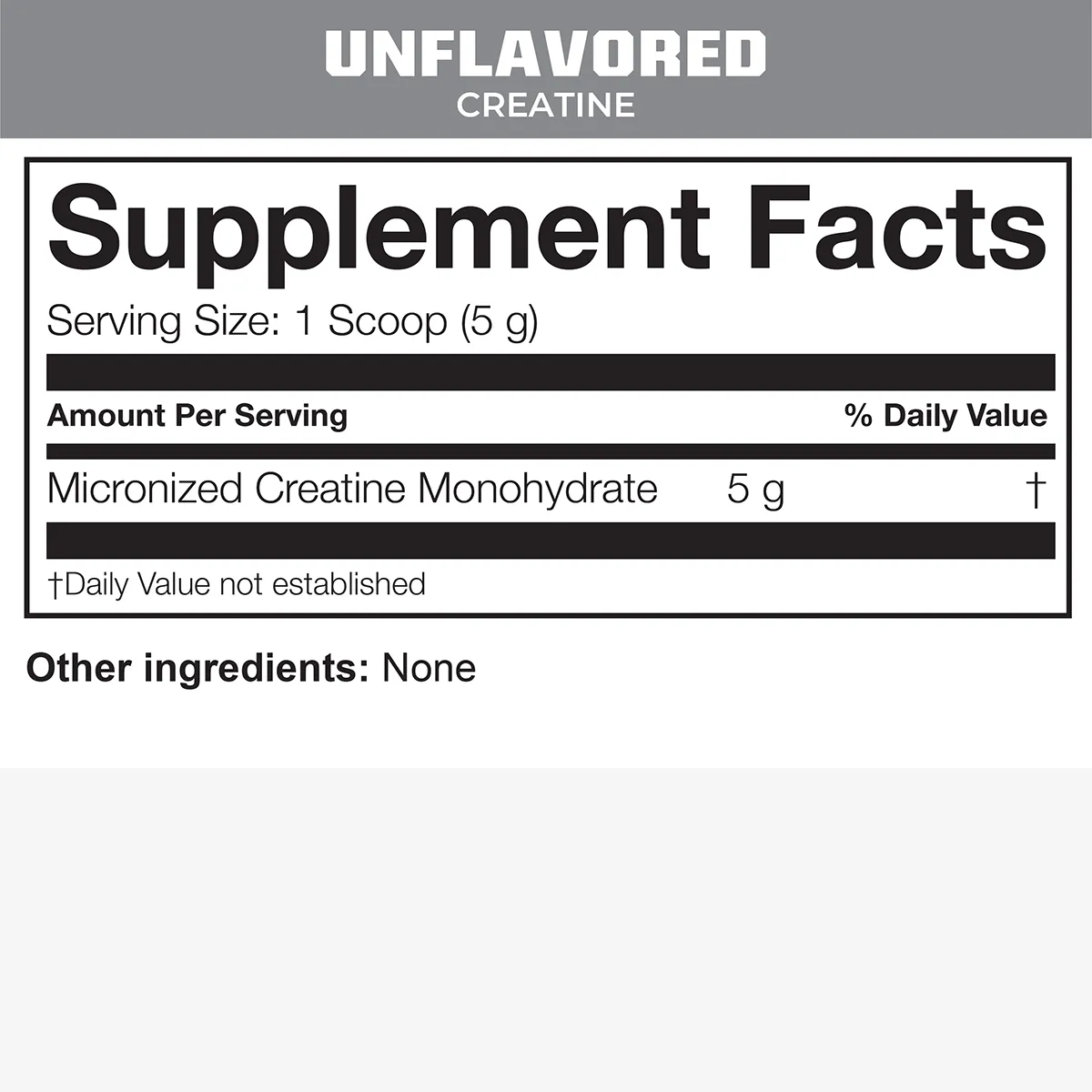 CREATINE MONOHYDRATE