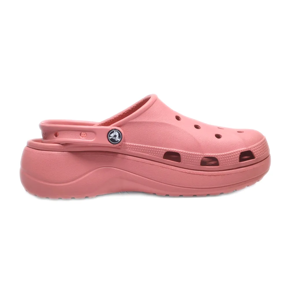 Crocs Baya Platform Clogs Eva Pink Colour For Women