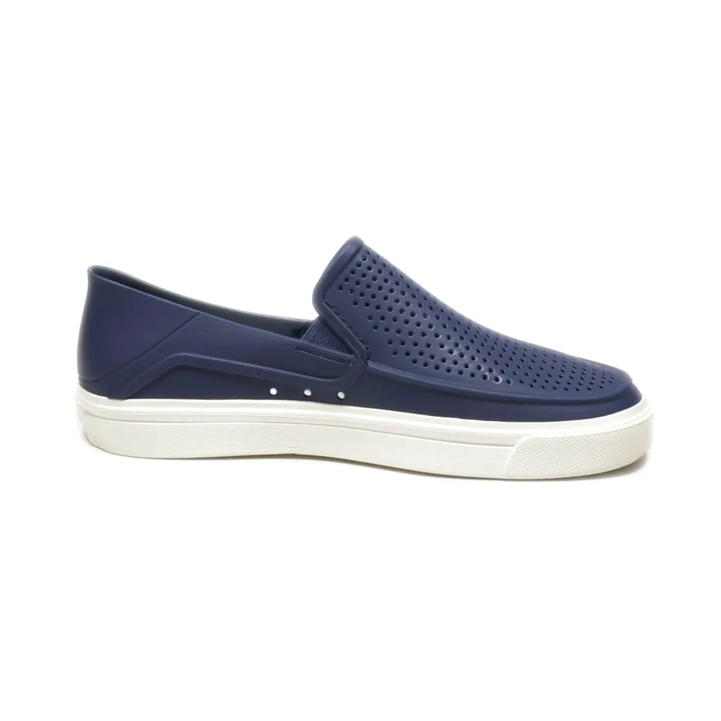 Crocs Citilane Slip Ons Rubber Blue Colour For Women