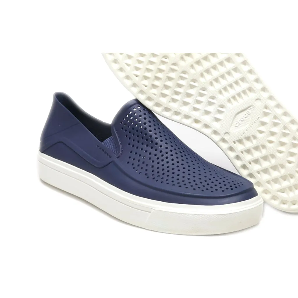 Crocs Citilane Slip Ons Rubber Blue Colour For Women