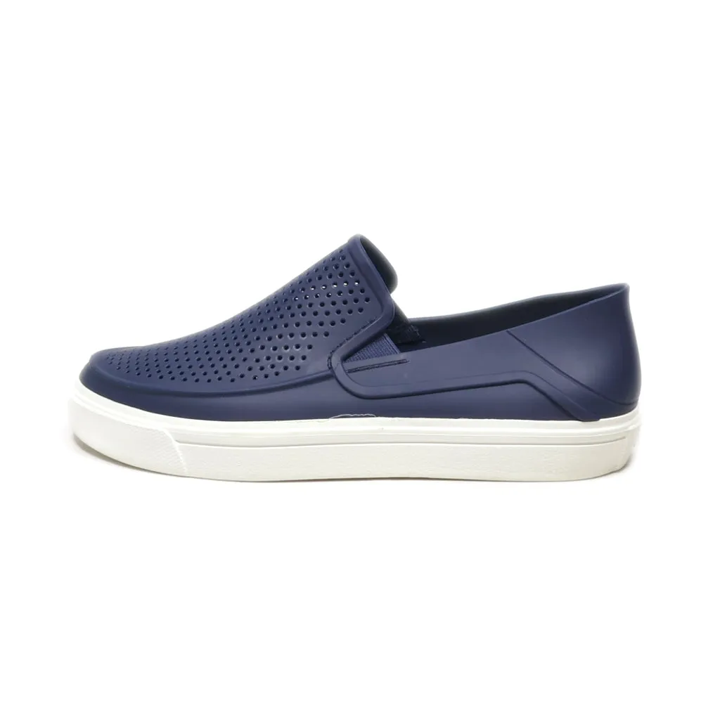 Crocs Citilane Slip Ons Rubber Blue Colour For Women