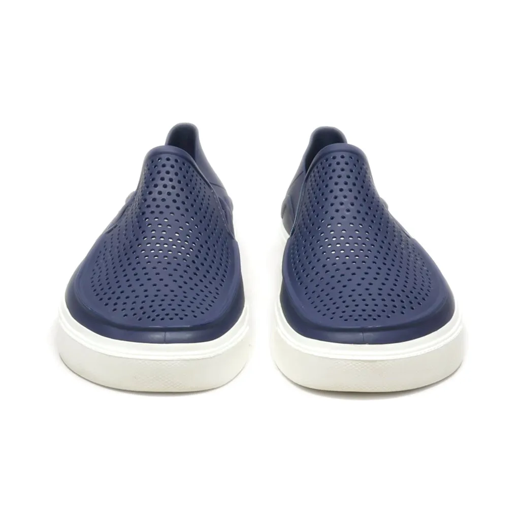 Crocs Citilane Slip Ons Rubber Blue Colour For Women