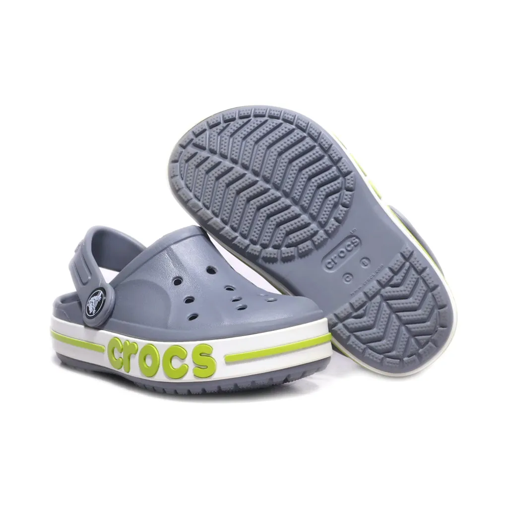 Crocs Clogs Rubber Grey Colour For Kids