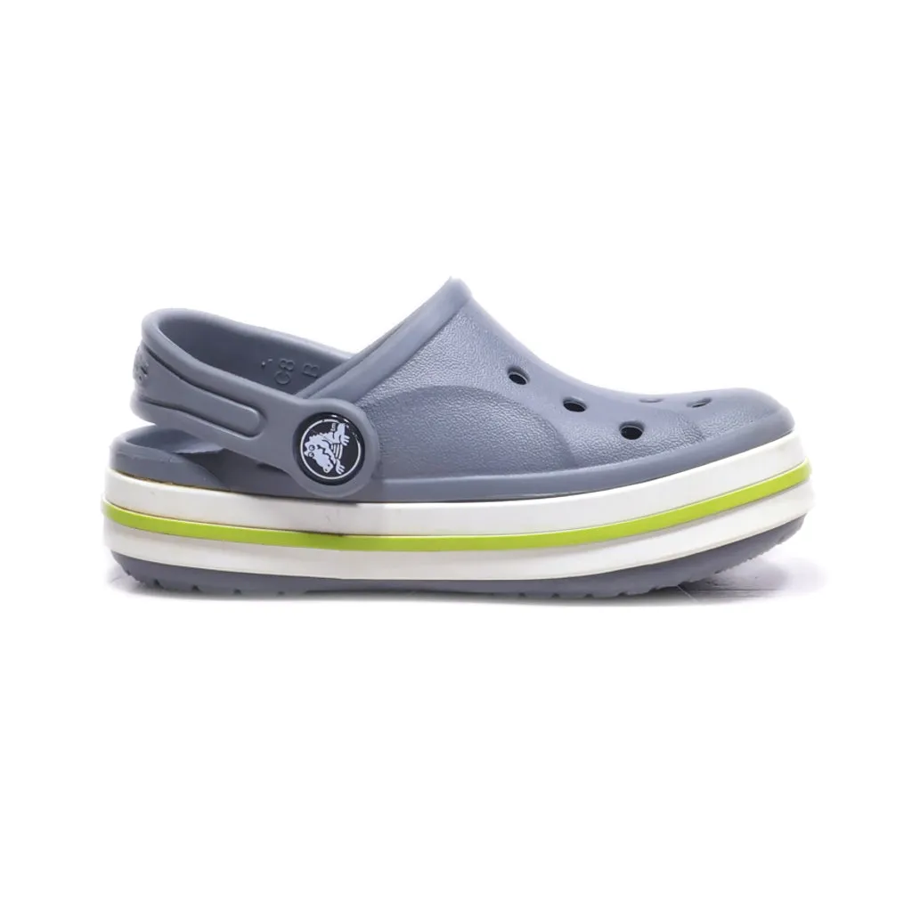 Crocs Clogs Rubber Grey Colour For Kids