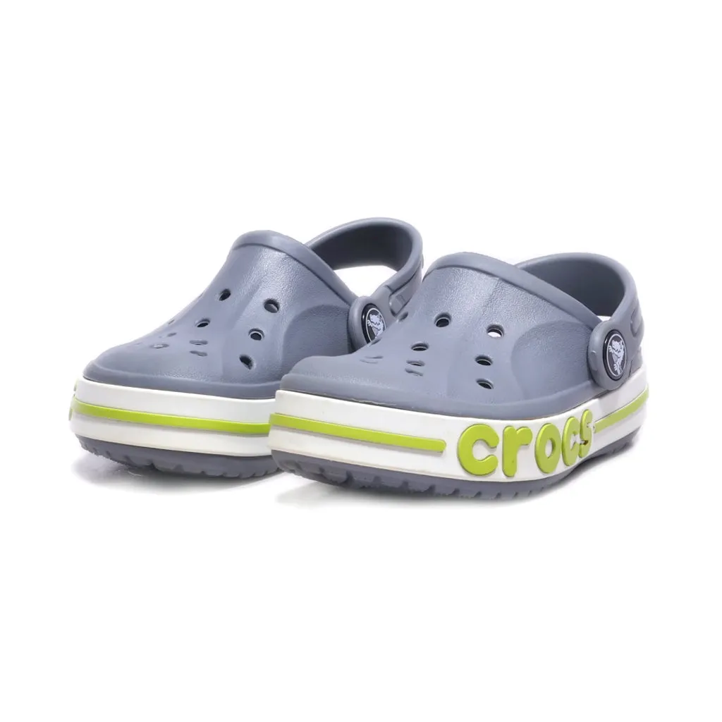 Crocs Clogs Rubber Grey Colour For Kids