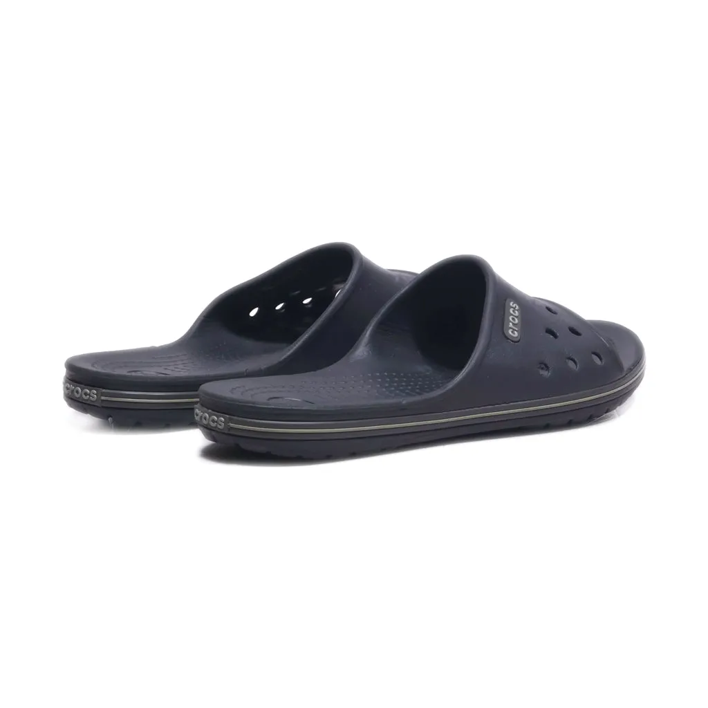 Crocs Crocband Iii Sliders Rubber Black Colour For Women