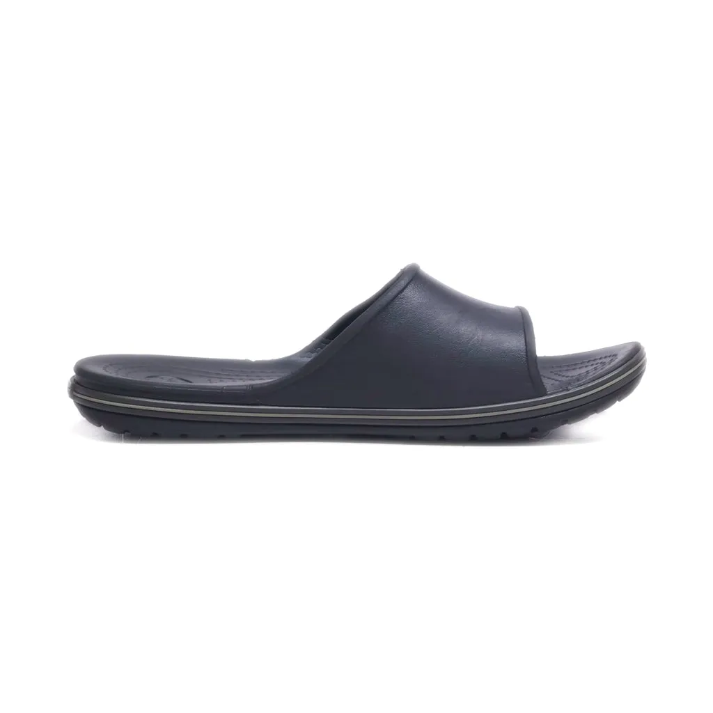 Crocs Crocband Iii Sliders Rubber Black Colour For Women