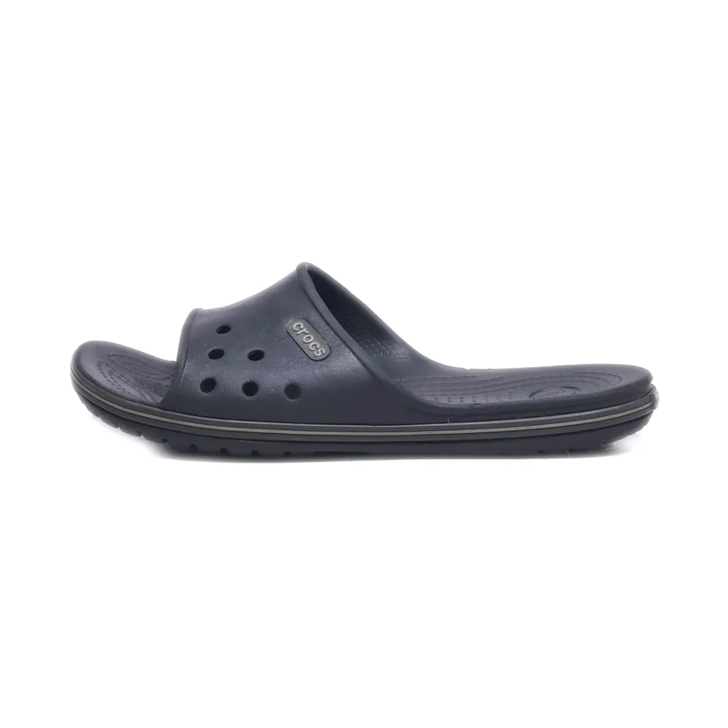 Crocs Crocband Iii Sliders Rubber Black Colour For Women