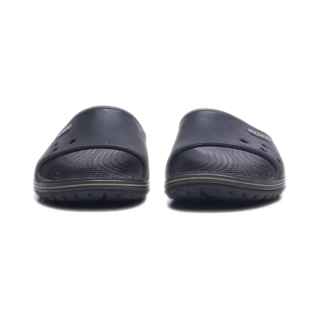 Crocs Crocband Iii Sliders Rubber Black Colour For Women