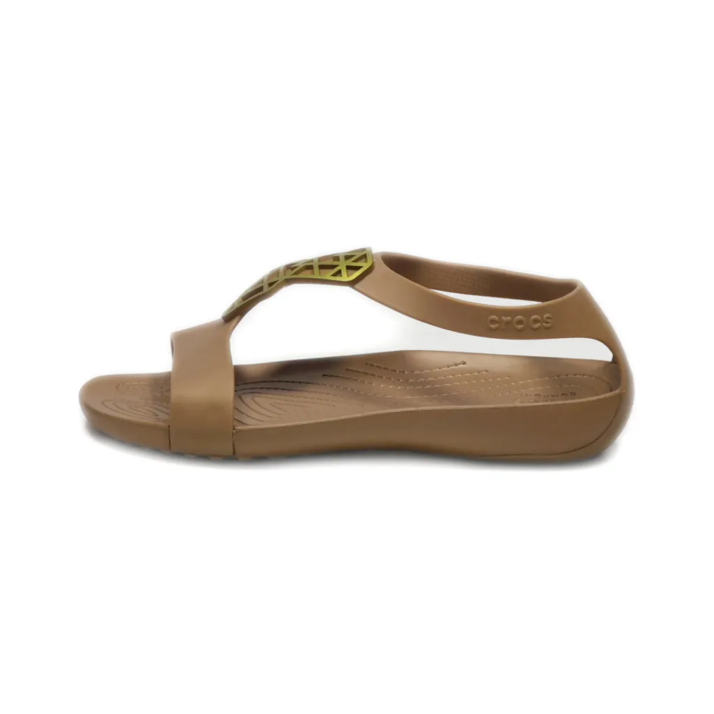 Crocs Serena Sandals Eva Brown Colour For Women