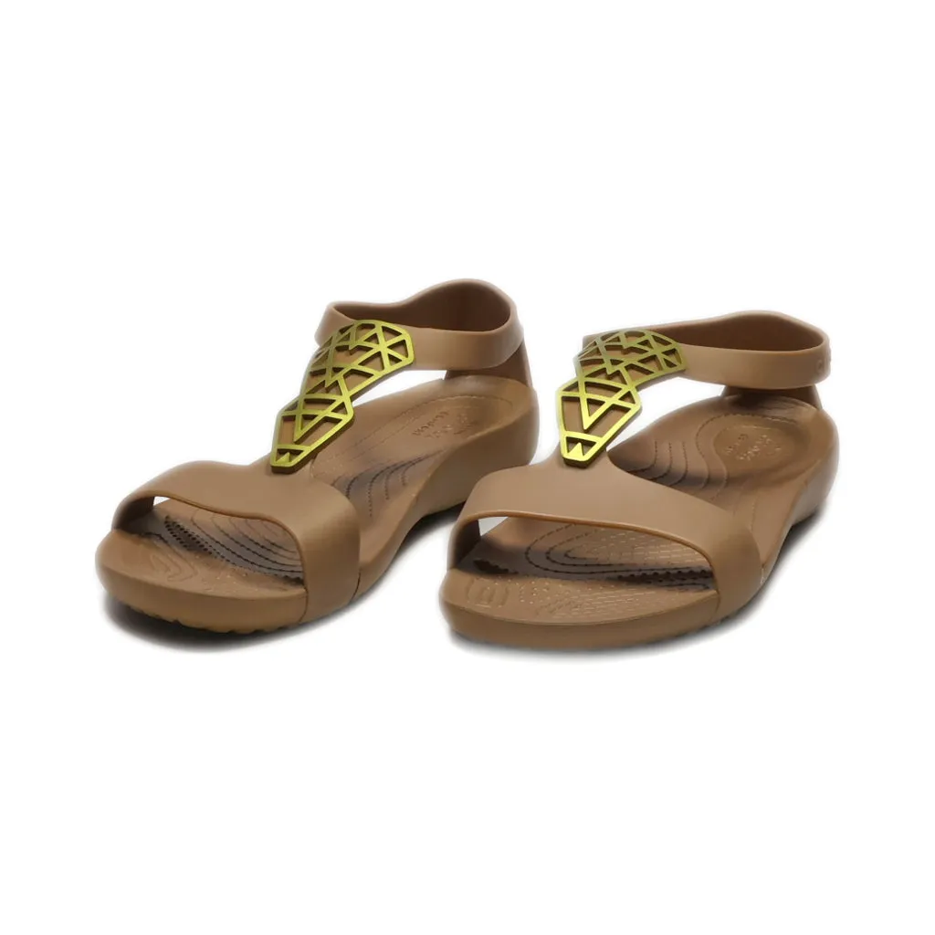 Crocs Serena Sandals Eva Brown Colour For Women