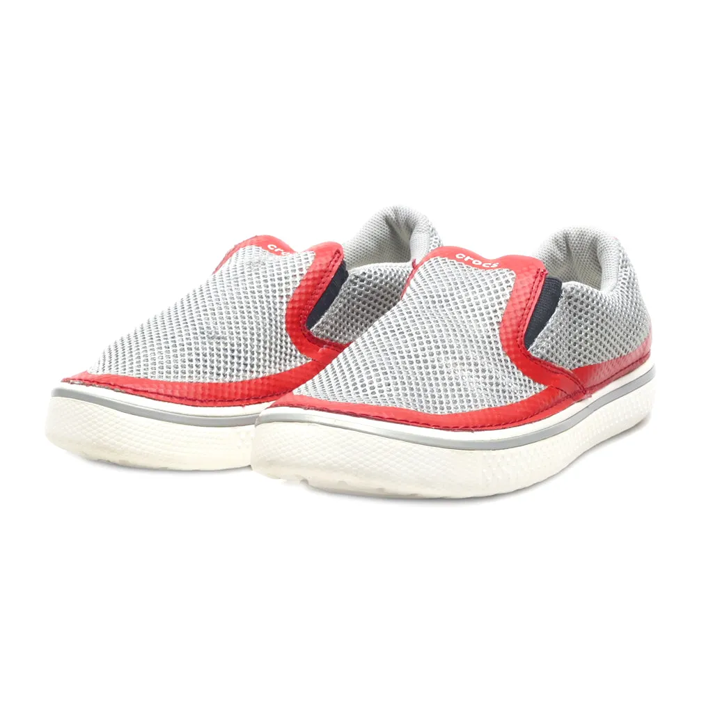 Crocs Slip Ons Fabric Grey Colour For Men