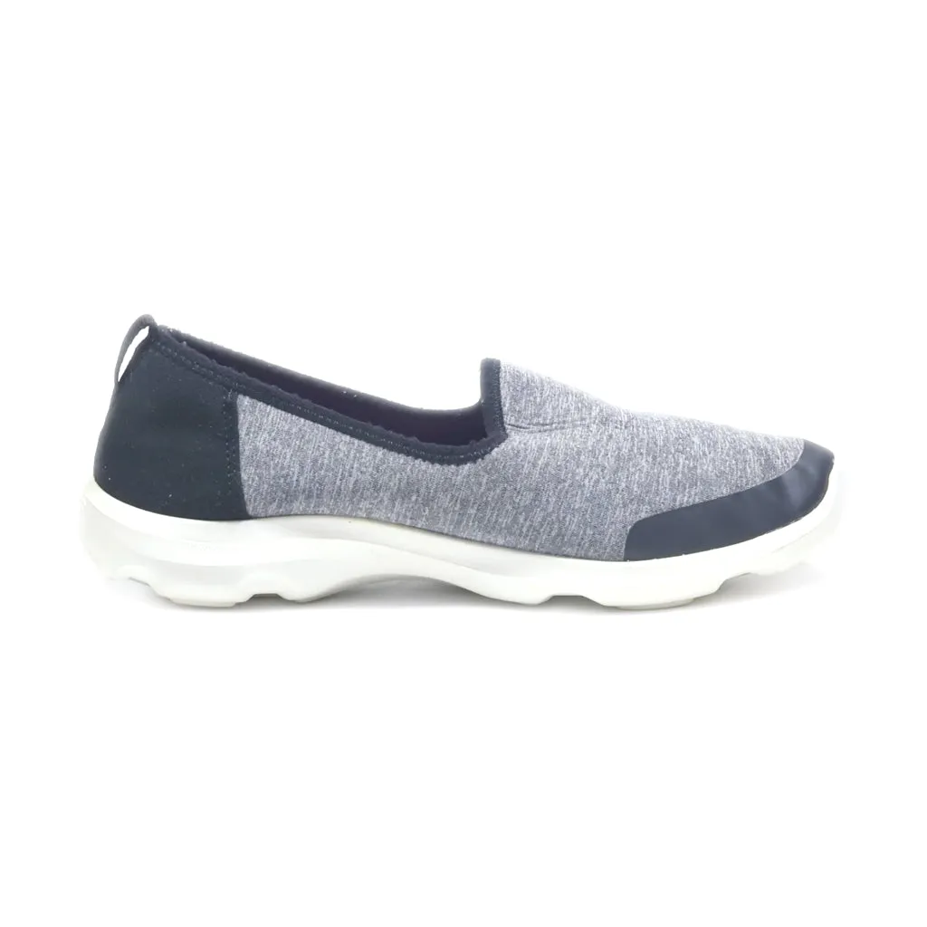 Crocs Slip Ons Fabric Grey Colour For Women