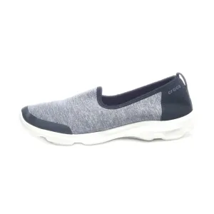 Crocs Slip Ons Fabric Grey Colour For Women