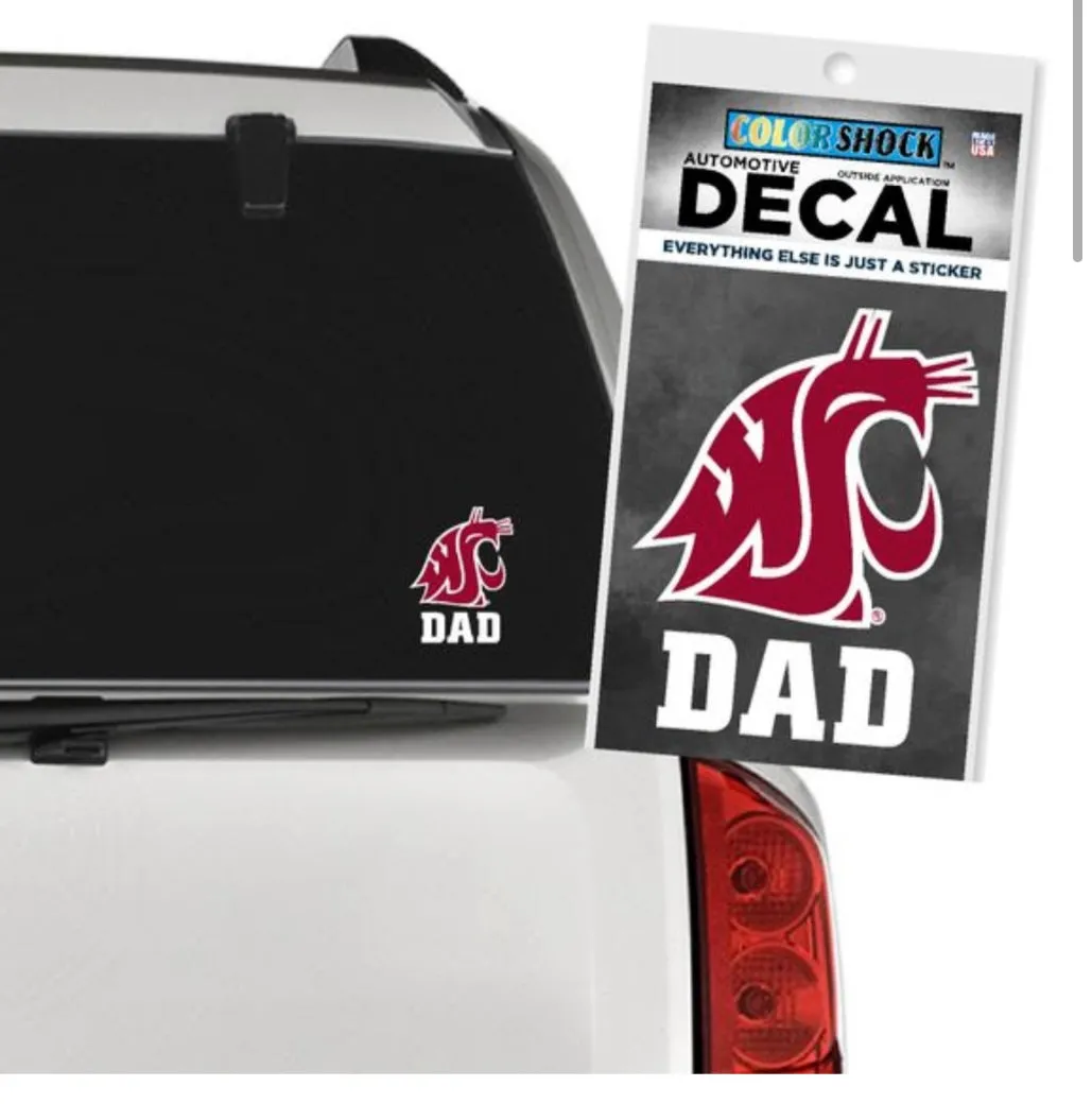 Dad cougar decal