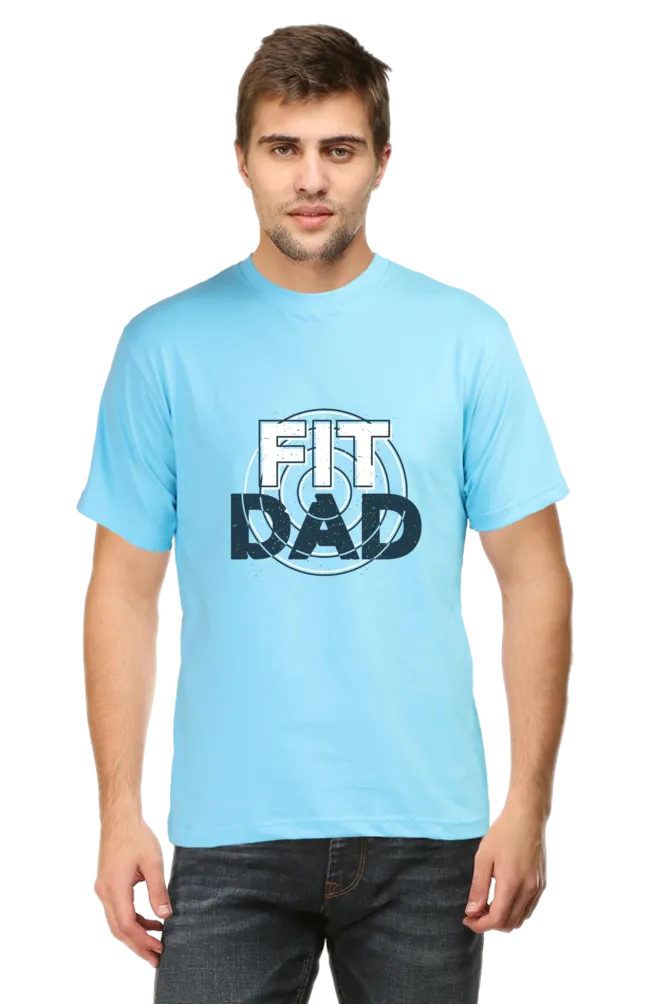 Dad Fit Printed T-shirt for men