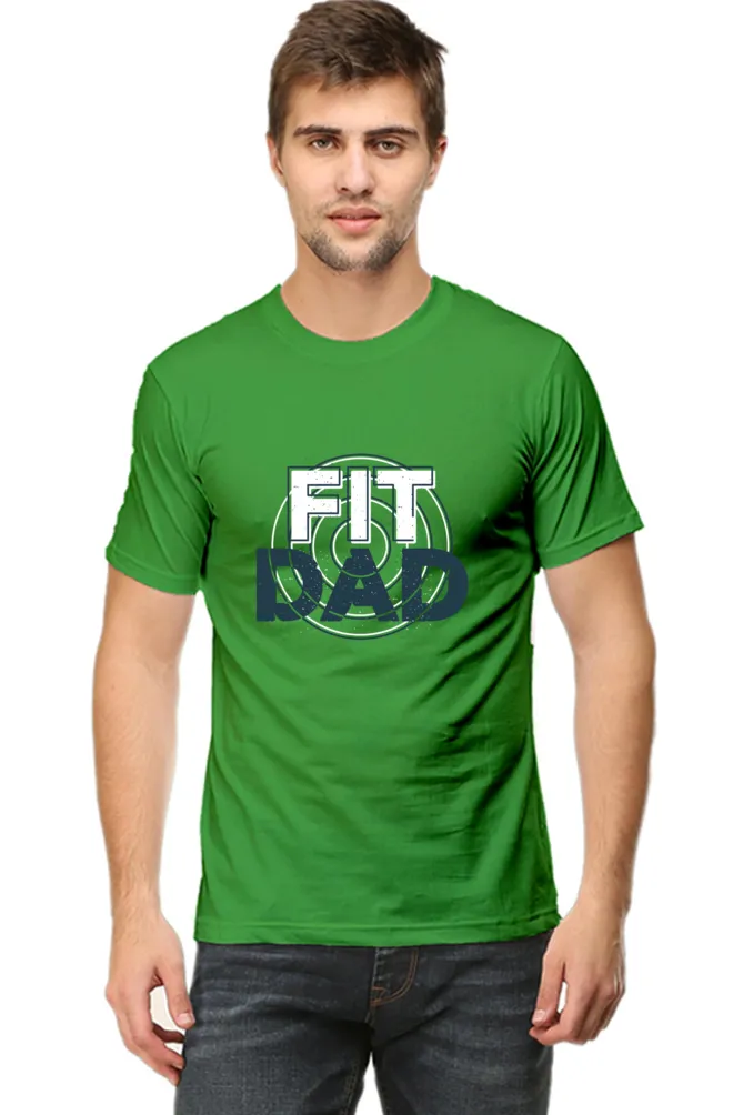 Dad Fit Printed T-shirt for men