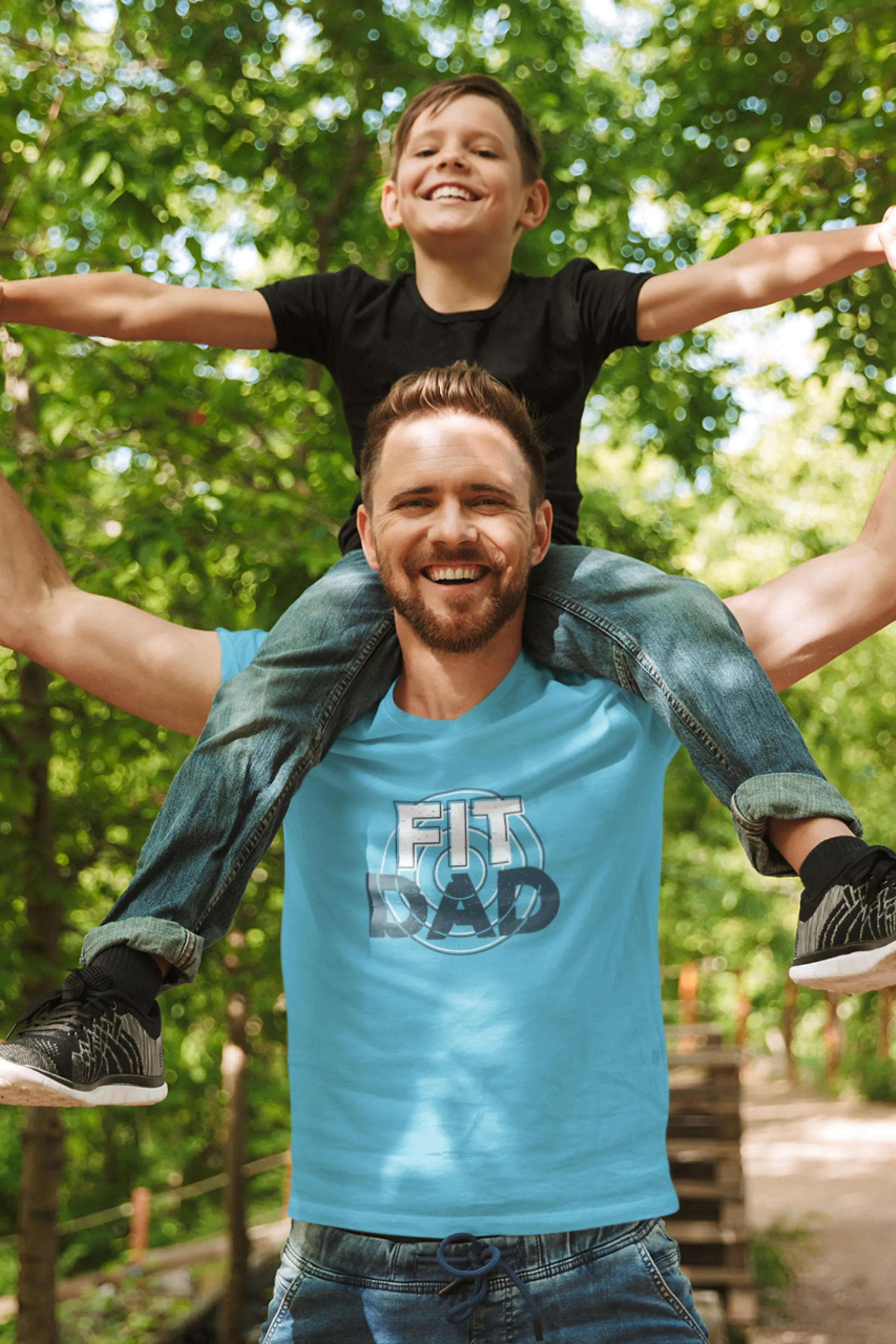 Dad Fit Printed T-shirt for men