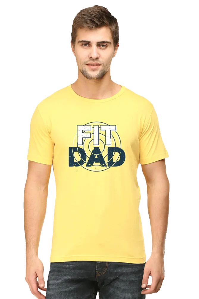 Dad Fit Printed T-shirt for men