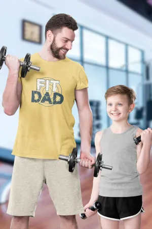 Dad Fit Printed T-shirt for men