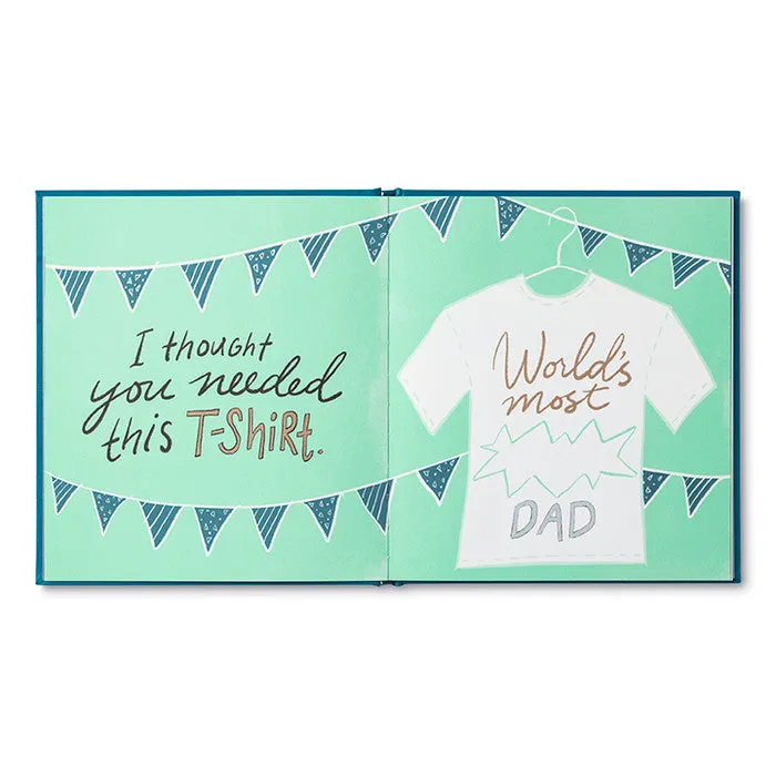 Dad, I Wrote A Book About You Gift Book