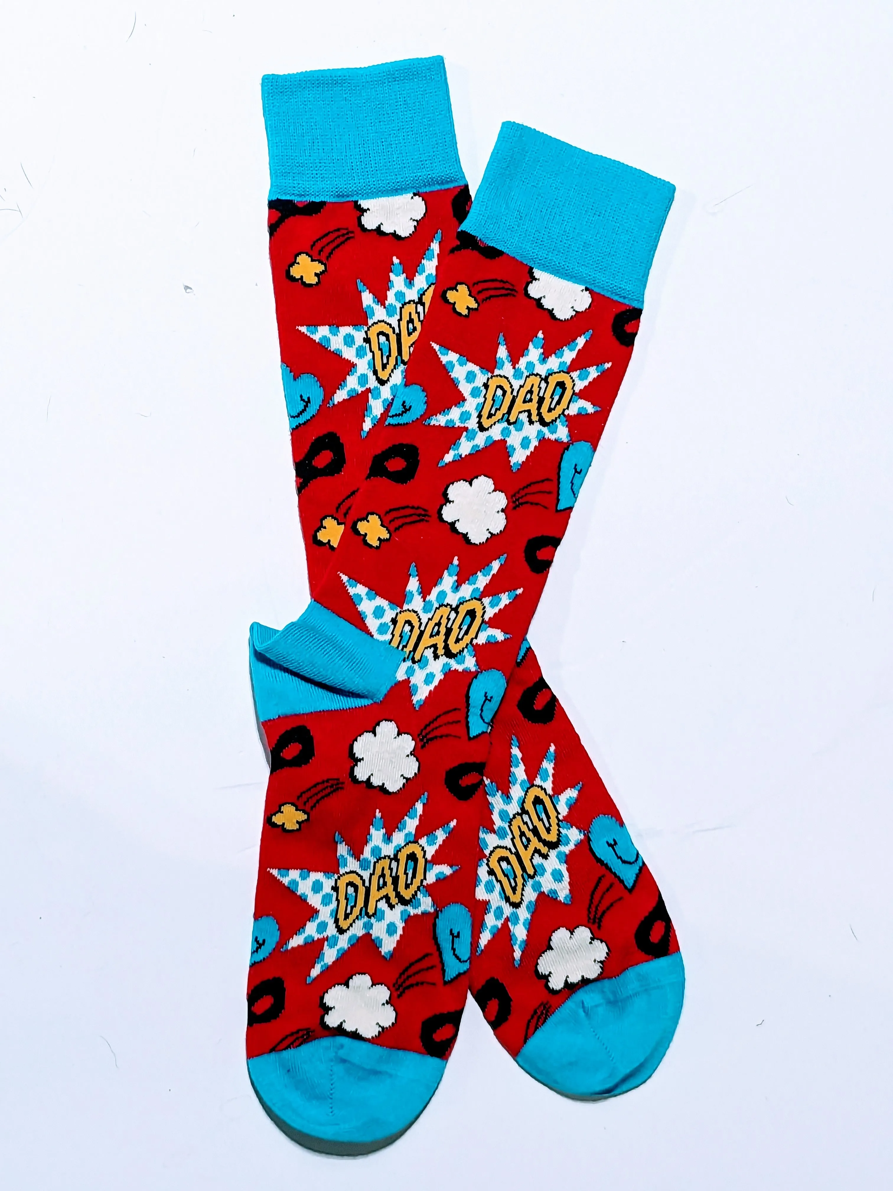 Dad Pop Crew Socks