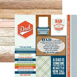 Dad Tags - One Big Happy Family - Paper House