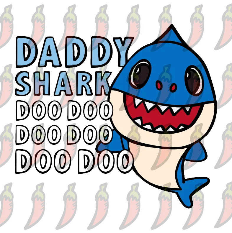 Daddy Shark 🦈 - Men's T Shirt