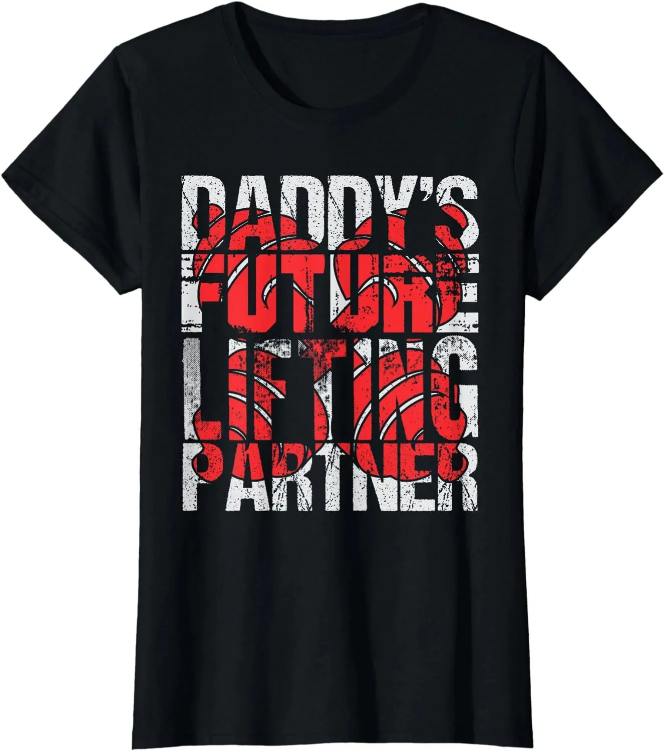 Daddy'S Future Lifting Partner! Fitness Workout T-Shirt Gift