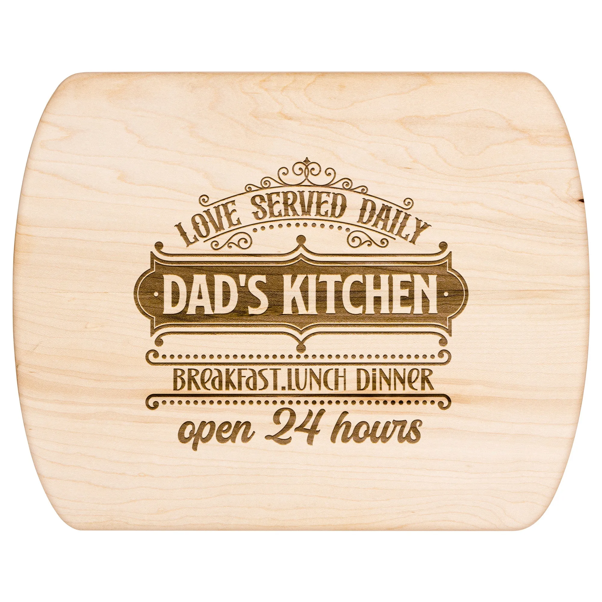 Dad's Kitchen Cutting Board