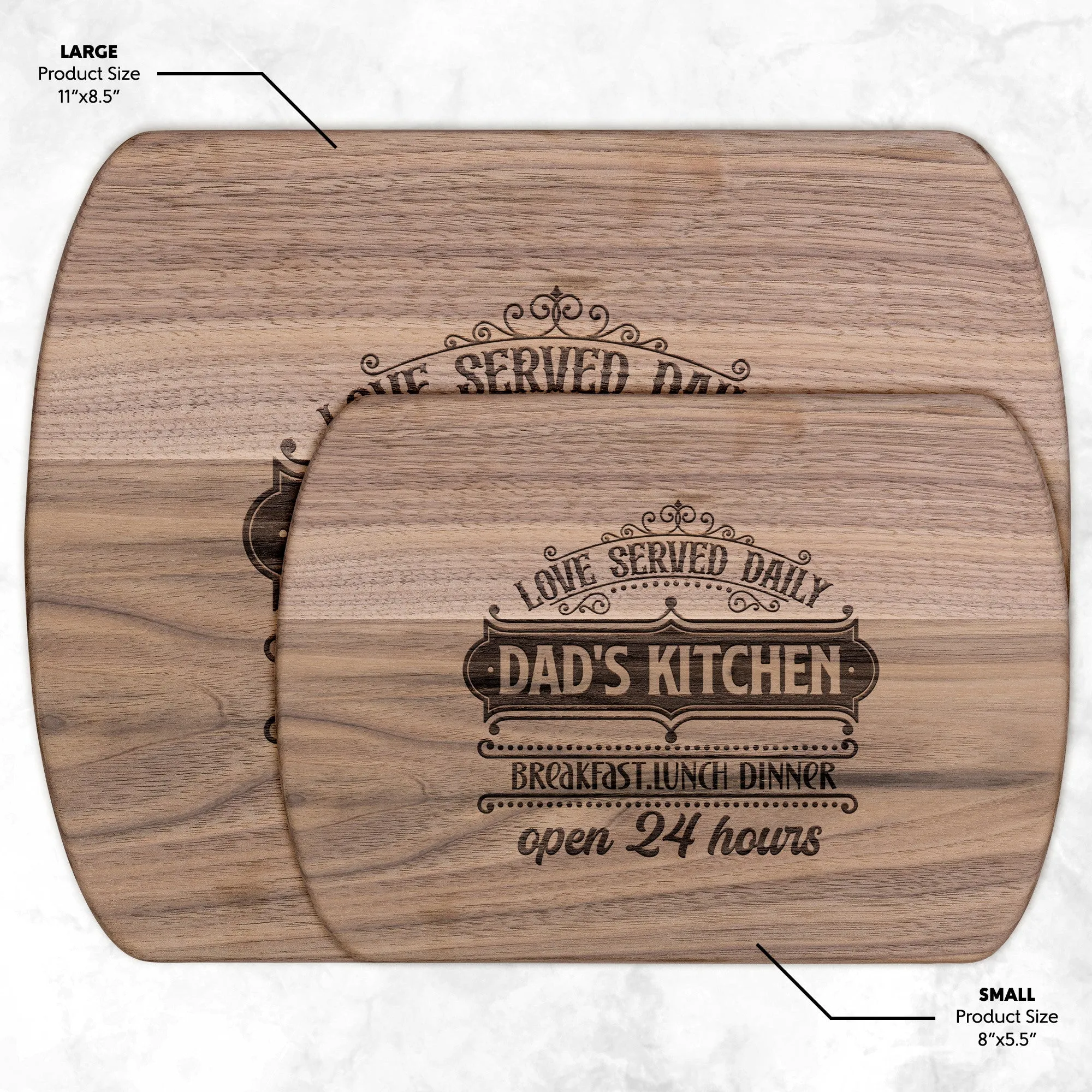 Dad's Kitchen Cutting Board