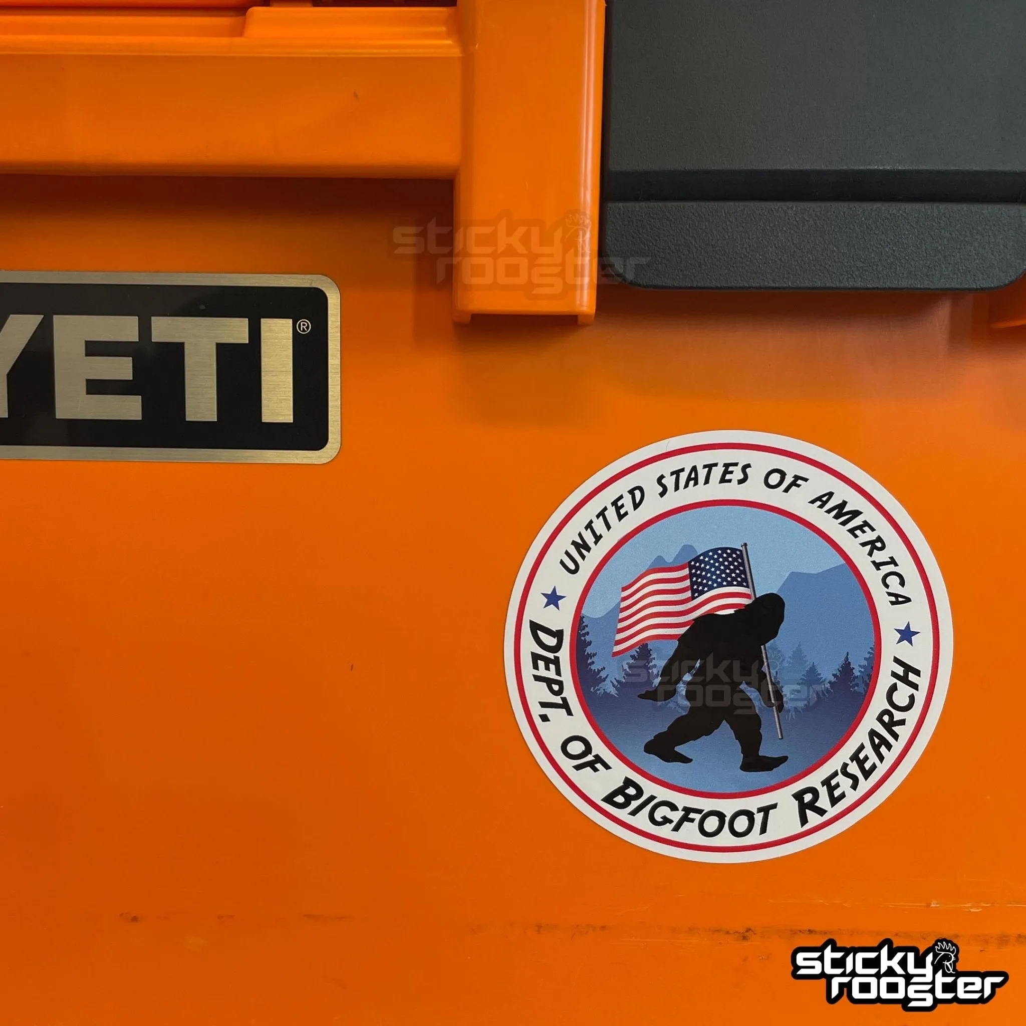 Dept of Bigfoot Research sticker