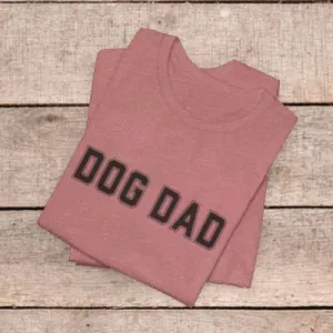 Dog Dad T-Shirt - Retro Gift for Him, Dog Lover, and Proud Pet Dad