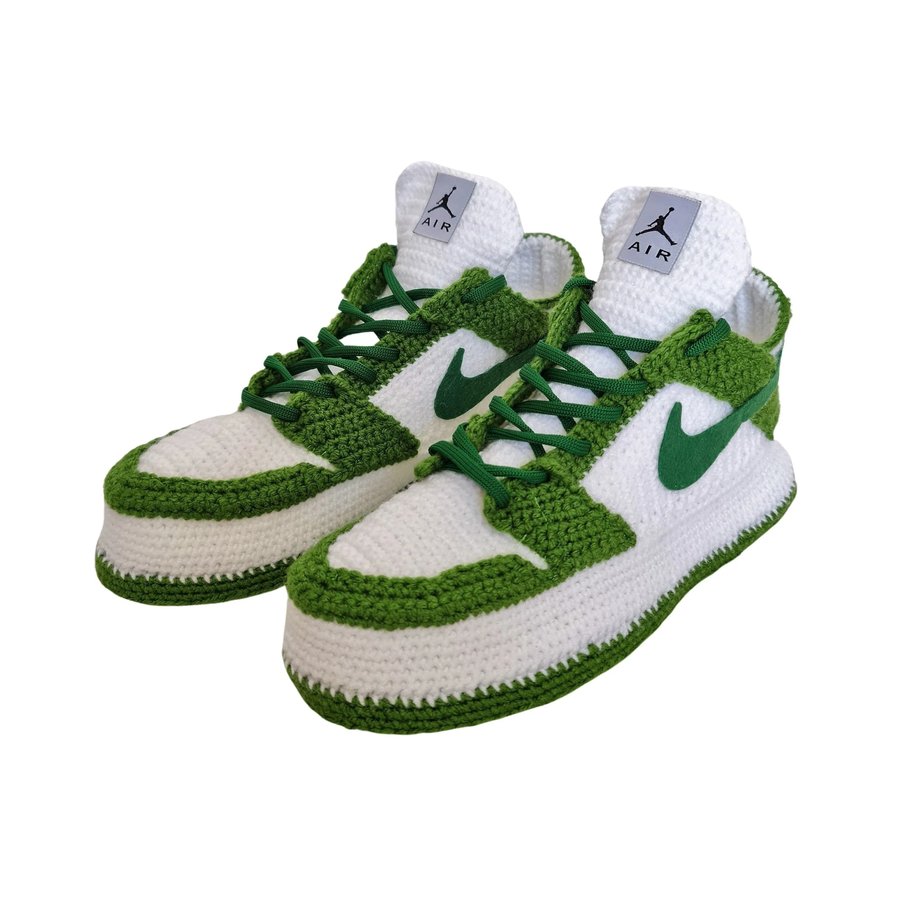 Dunk Low Green Sneakers Jordan Plush Slippers Custom House Shoes