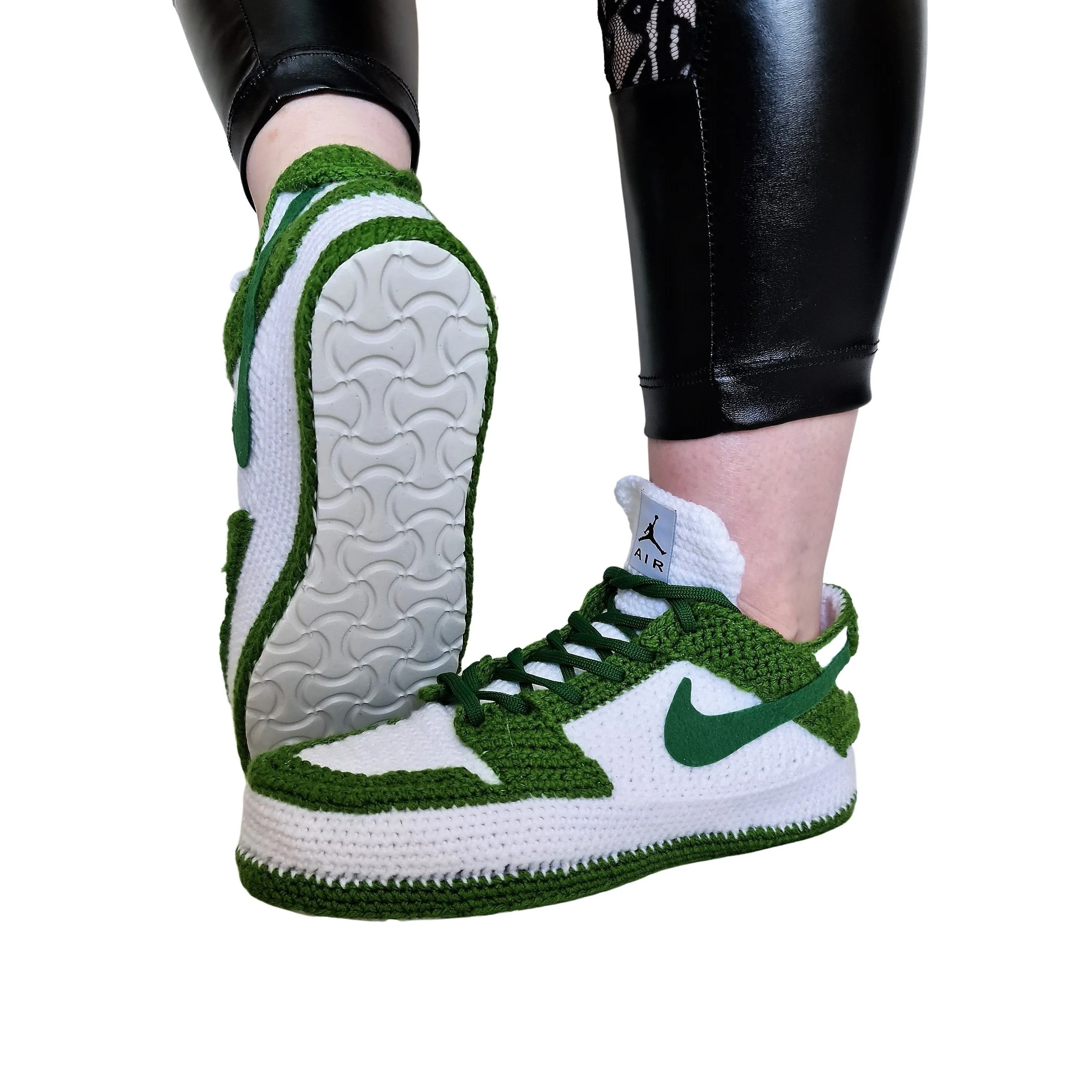 Dunk Low Green Sneakers Jordan Plush Slippers Custom House Shoes