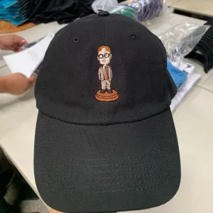 Dwight Bobblehead - Classic Dad Hat Black