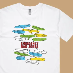 Emergency Dad Jokes 🚨 – Men's T Shirt