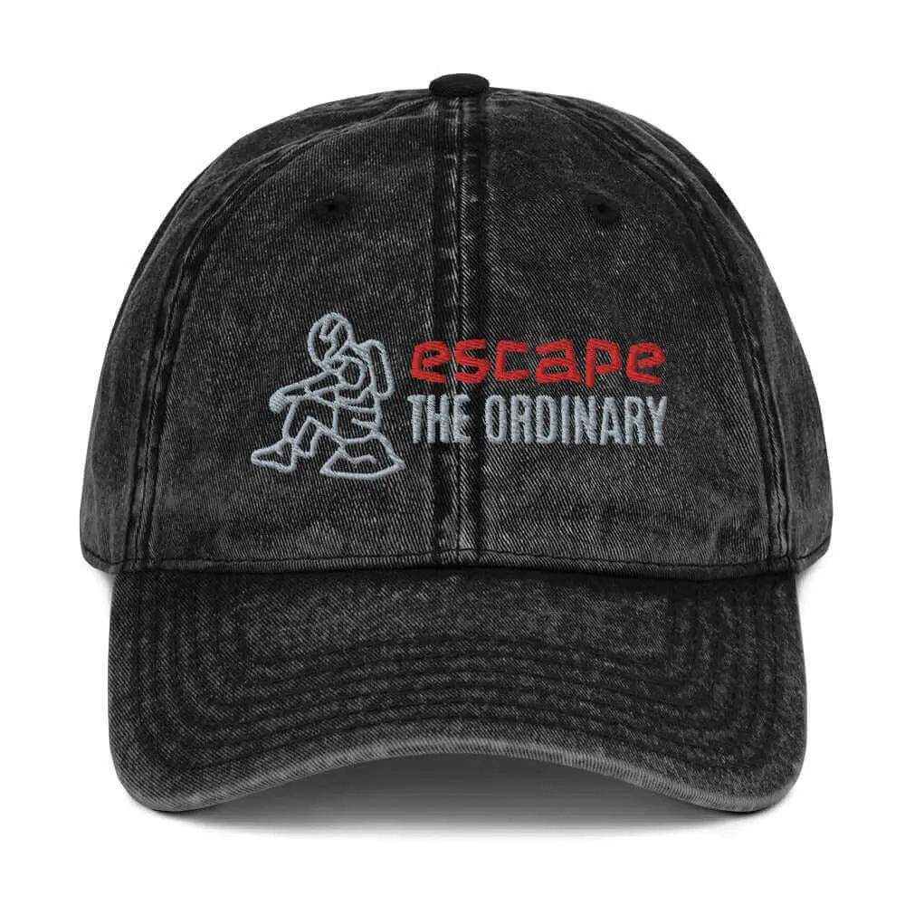 Escape Vintage Cotton Twill Cap