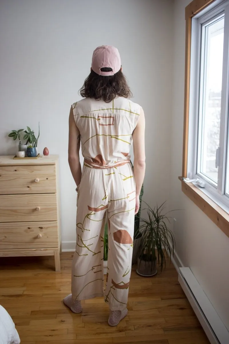 Eve Gravel Vassily Jumpsuit - Cream or Terracotta (Online Exclusive)