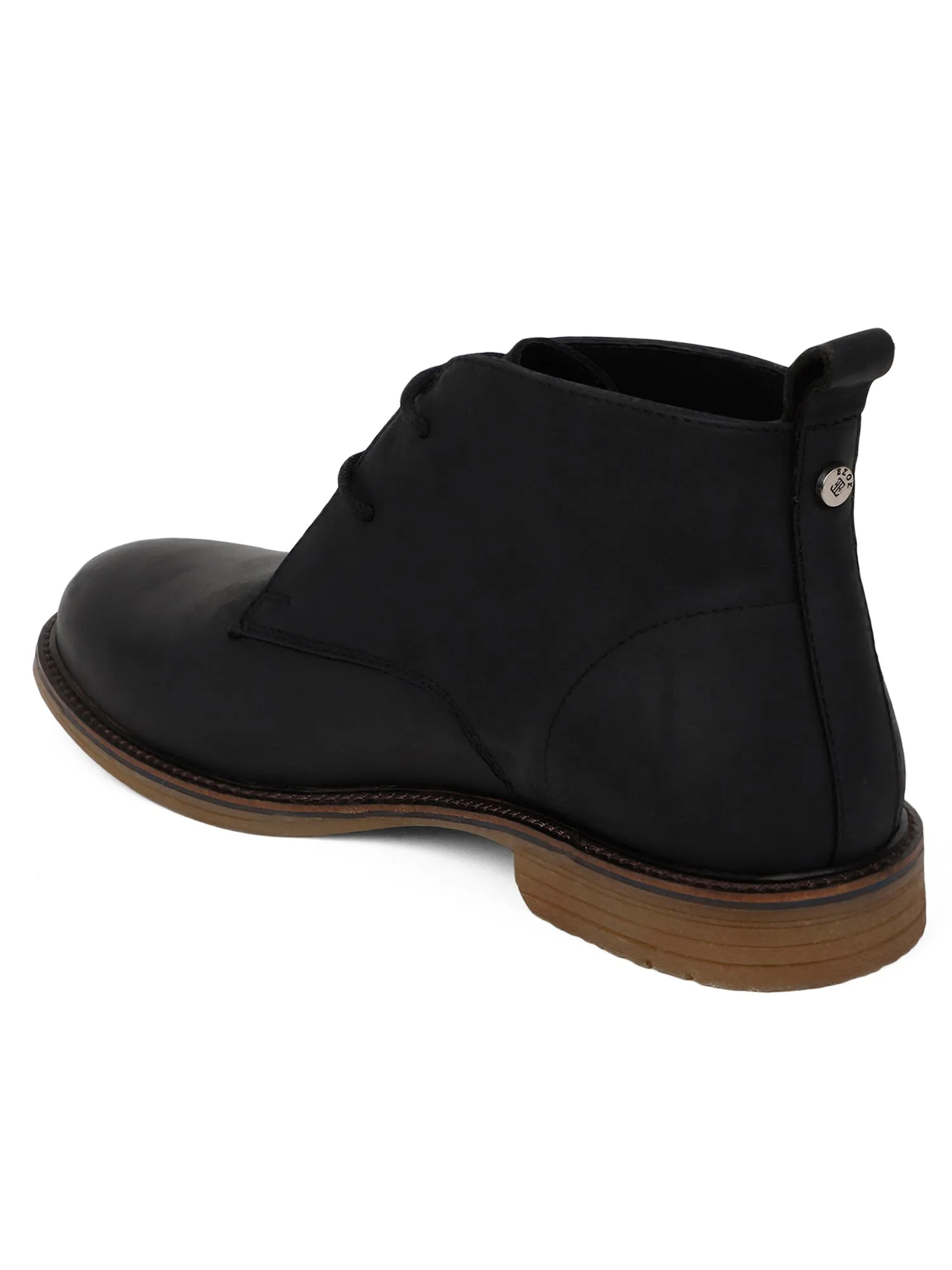 Ezok Black Stan Casual Boots Shoes 2702