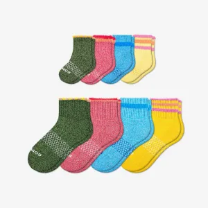 Father-Toddler Fuzzy Sesame Street Sock 8-Pack