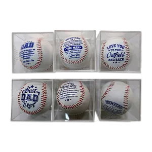 Father's Day Baseball Keepsake - 6 Pieces Per Pack 24805B