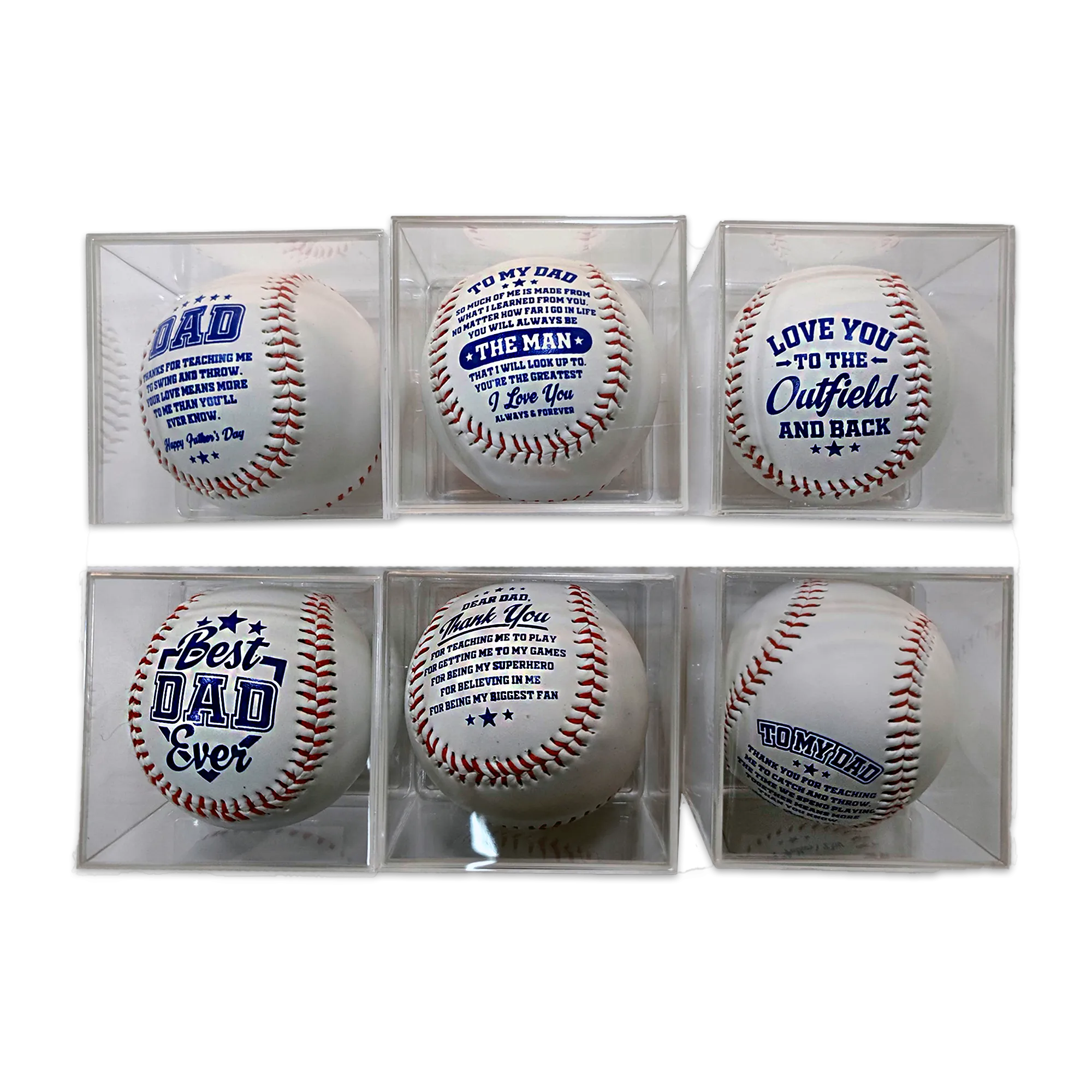 Father's Day Baseball Keepsake - 6 Pieces Per Pack 24805B