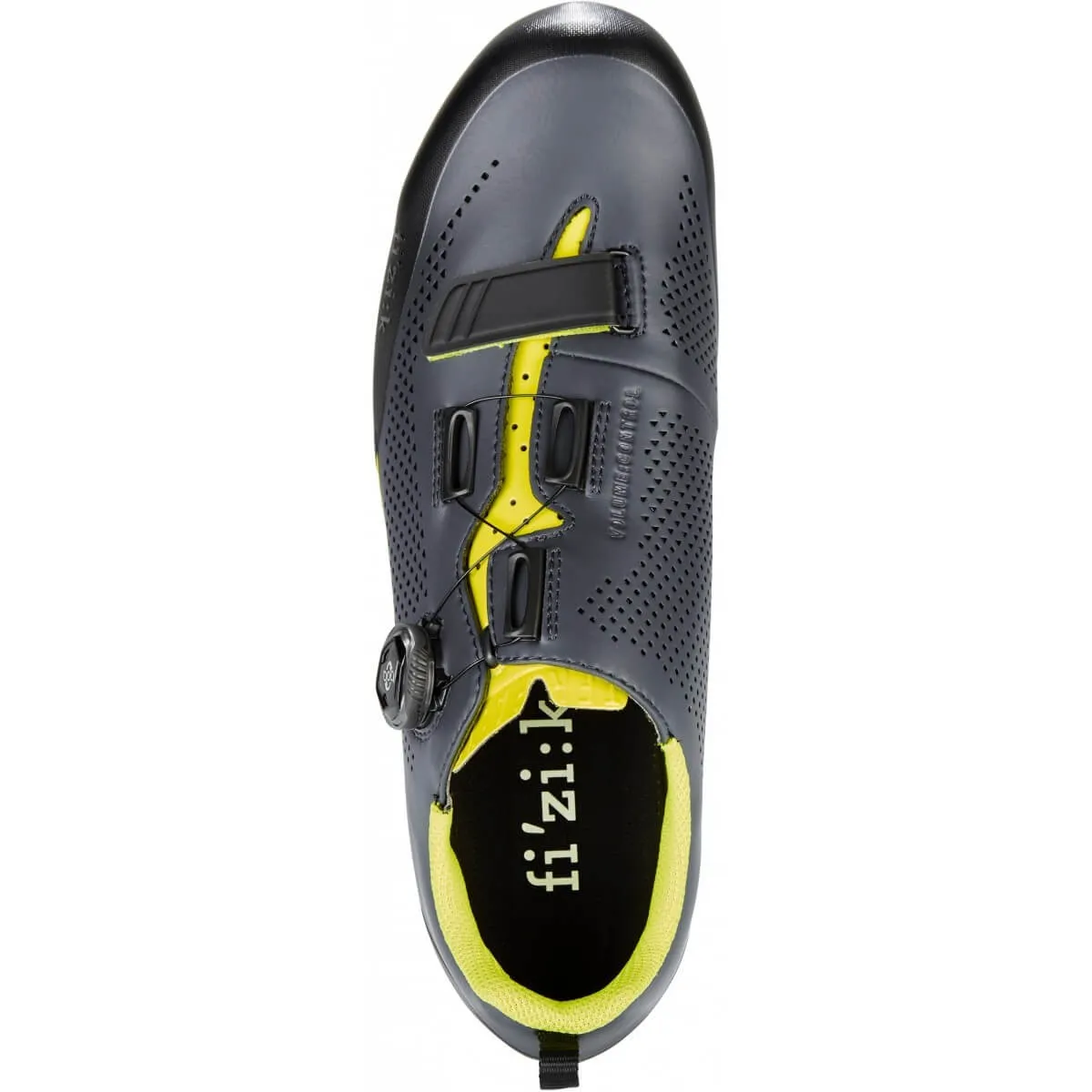 Fizik Terra X5 shoes color Gray Yellow Fluor