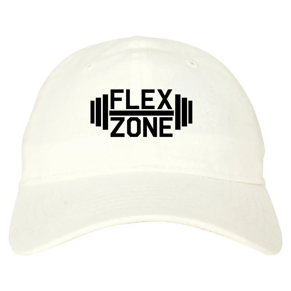 Flex Zone Fitness Gym Mens Dad Hat Baseball Cap